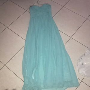 Blue dress